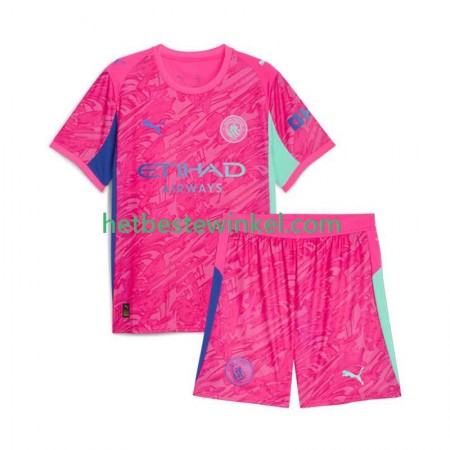 Manchester City Voetbalshirts Doelman Kind Uit 2025-26